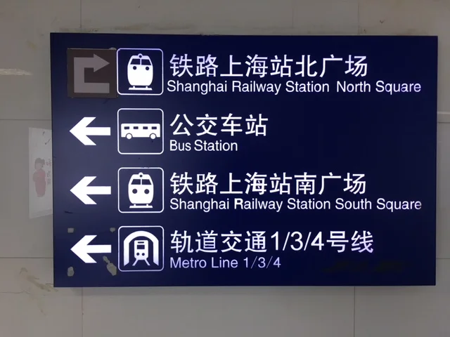 The many transport options in Shanghai