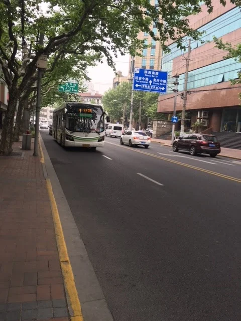 Parking options are limited in Shanghai.