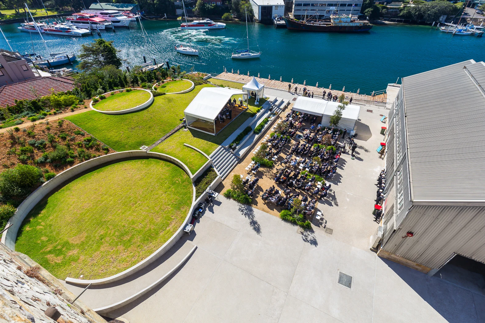 Sub Base Platypus is now open to the public after being closed off for 150 years. Photo credit: Urban&Public. 