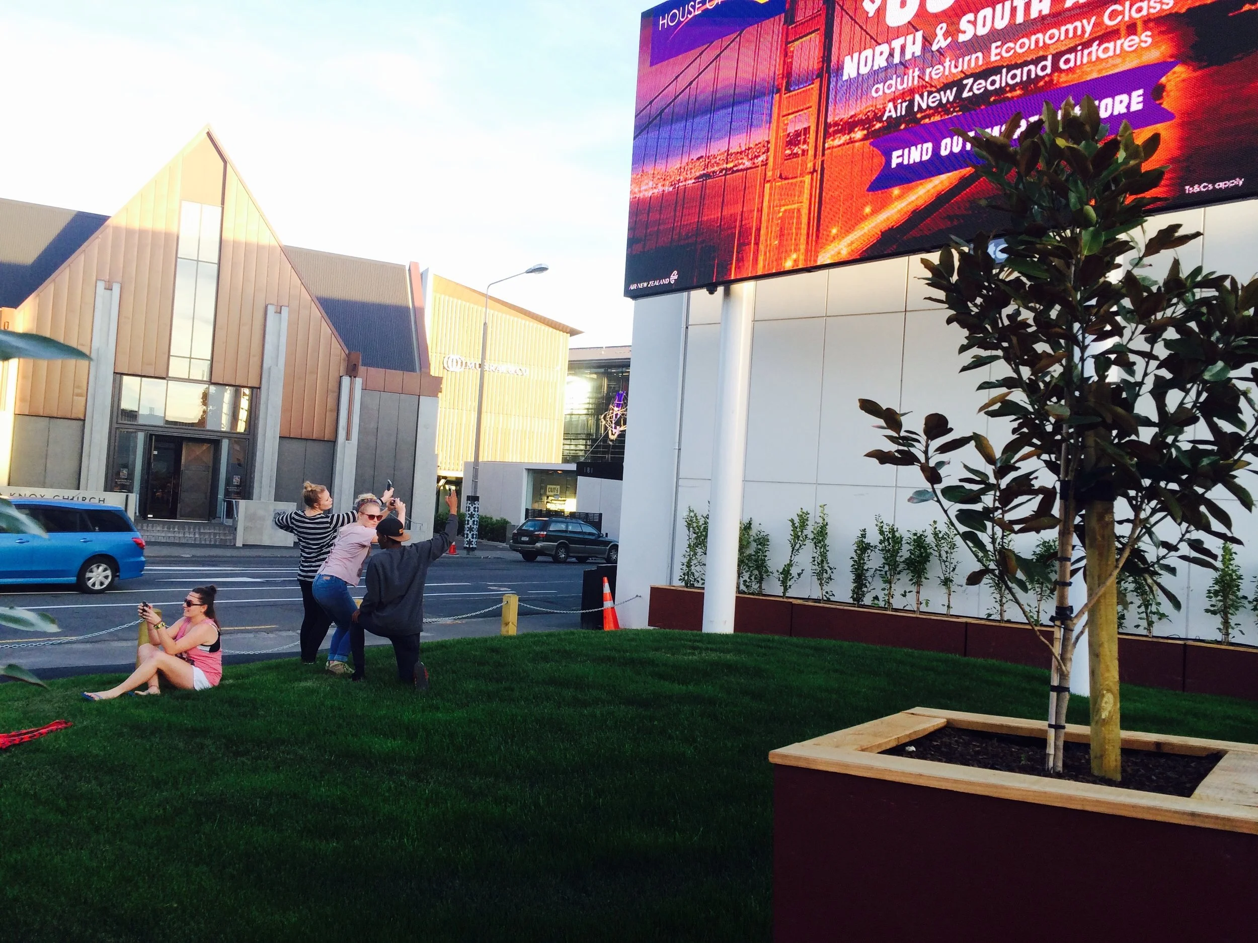 ETC Media Dierector Mike McCaleb believes electronic billboards can be beautiful.