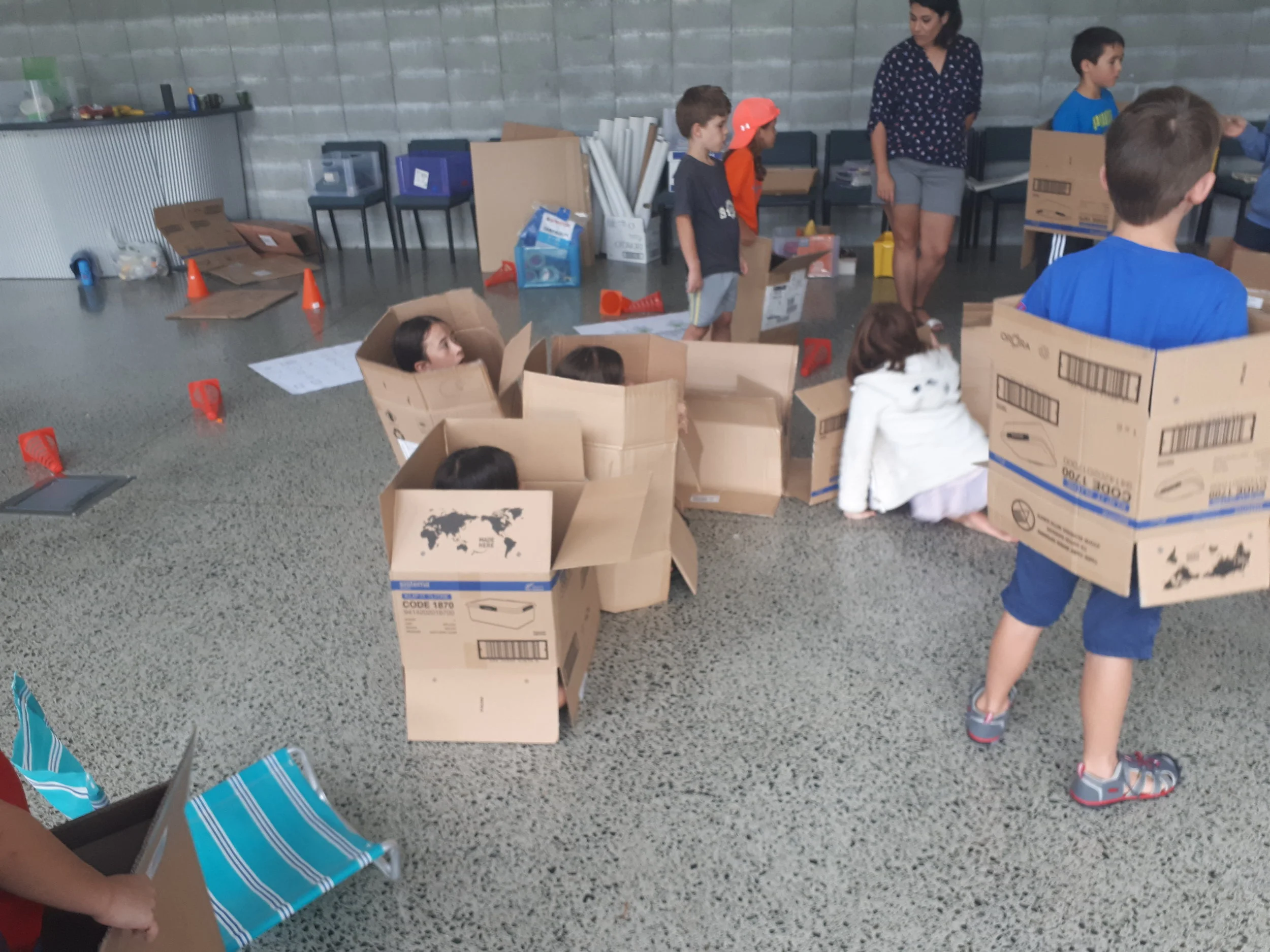 Out of the box thinking follows when children are involved.