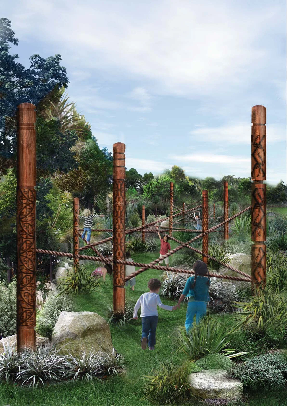 Part of Claudia’s project will be implemented on the marae.