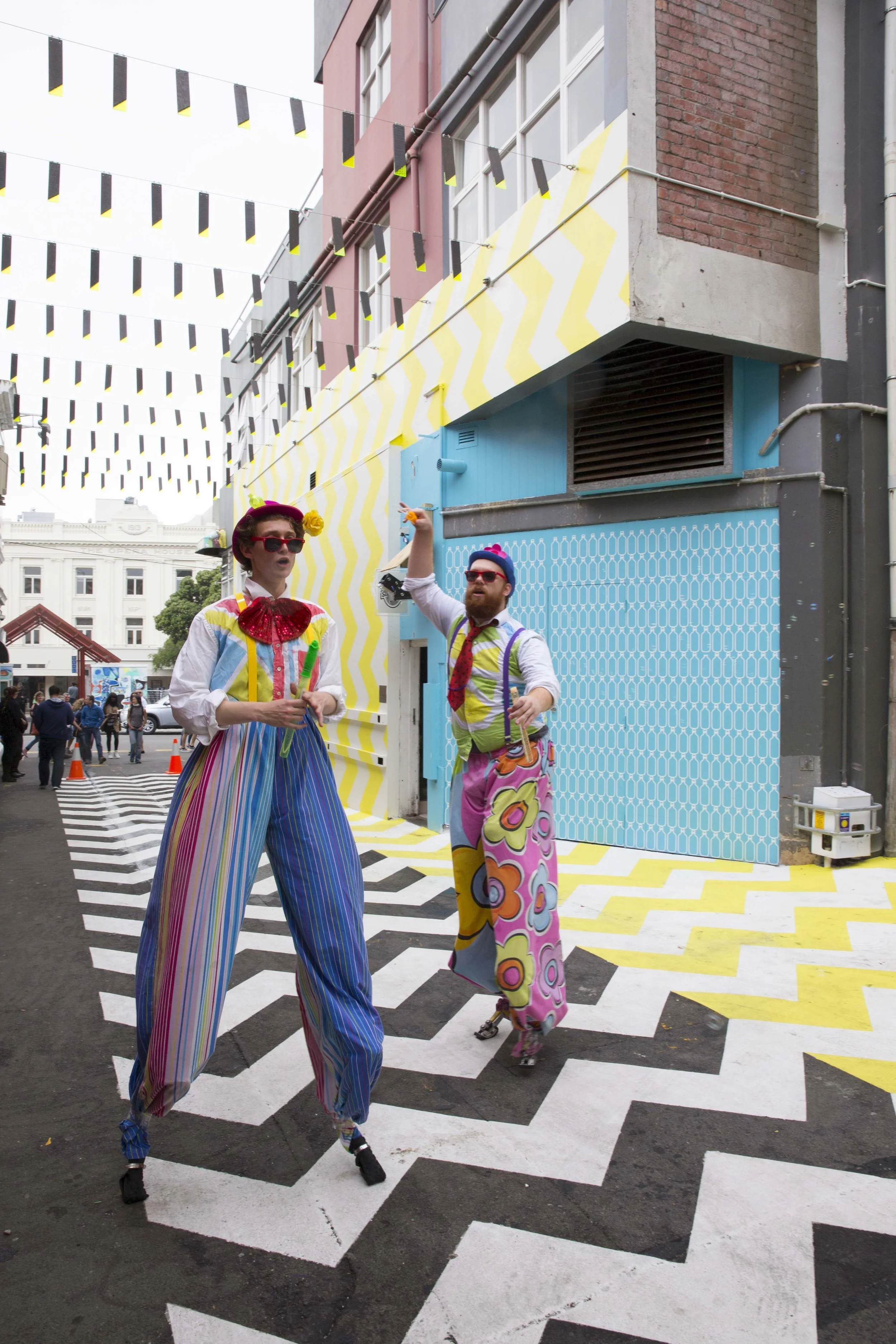 Police say crime is down in the newly revitalised laneways in the capital.