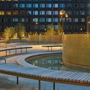 Stockholm square creates a meeting place in the city