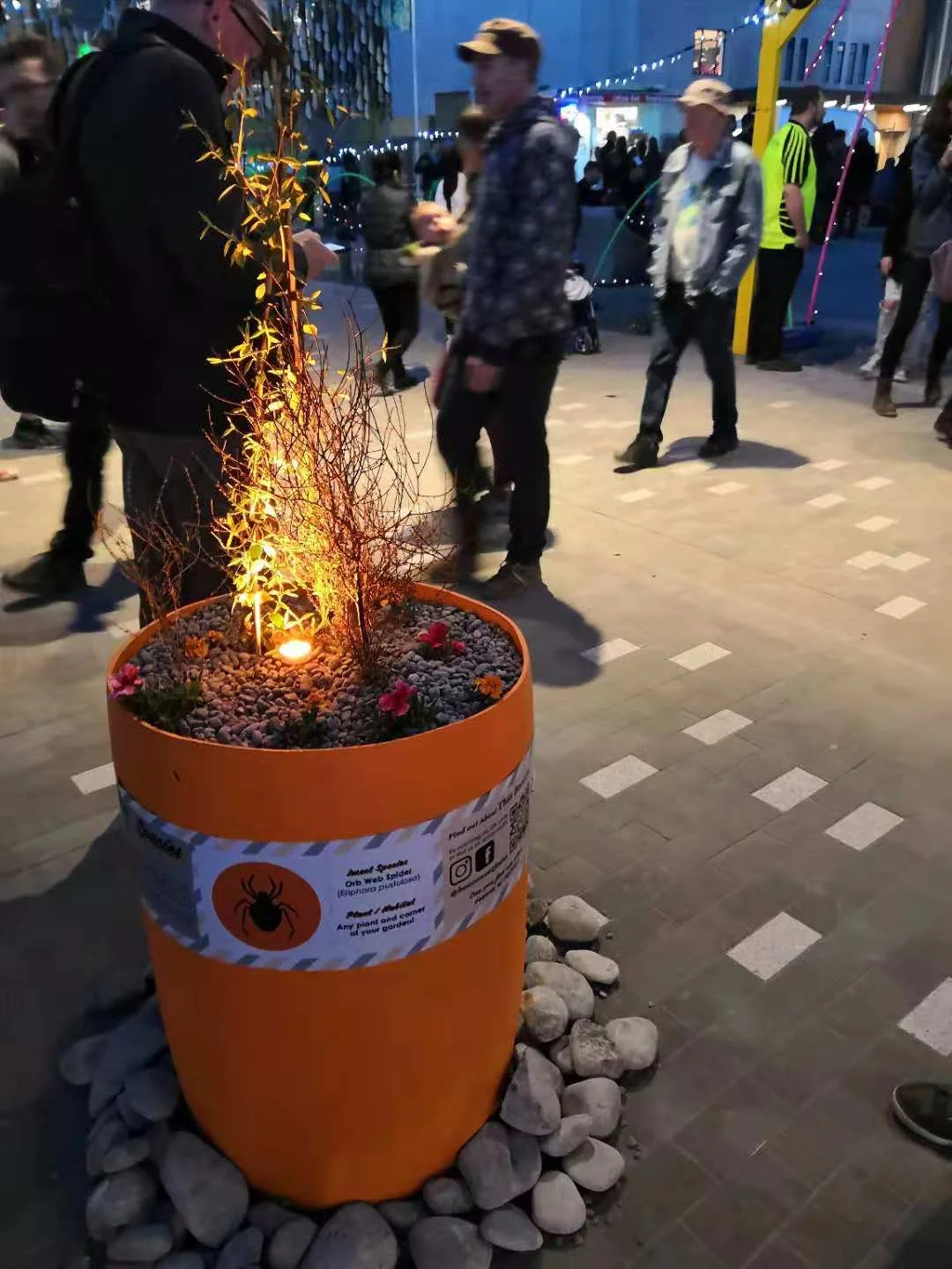 The ‘biodiversity beacons’ from the landscape architecture team at FESTA.