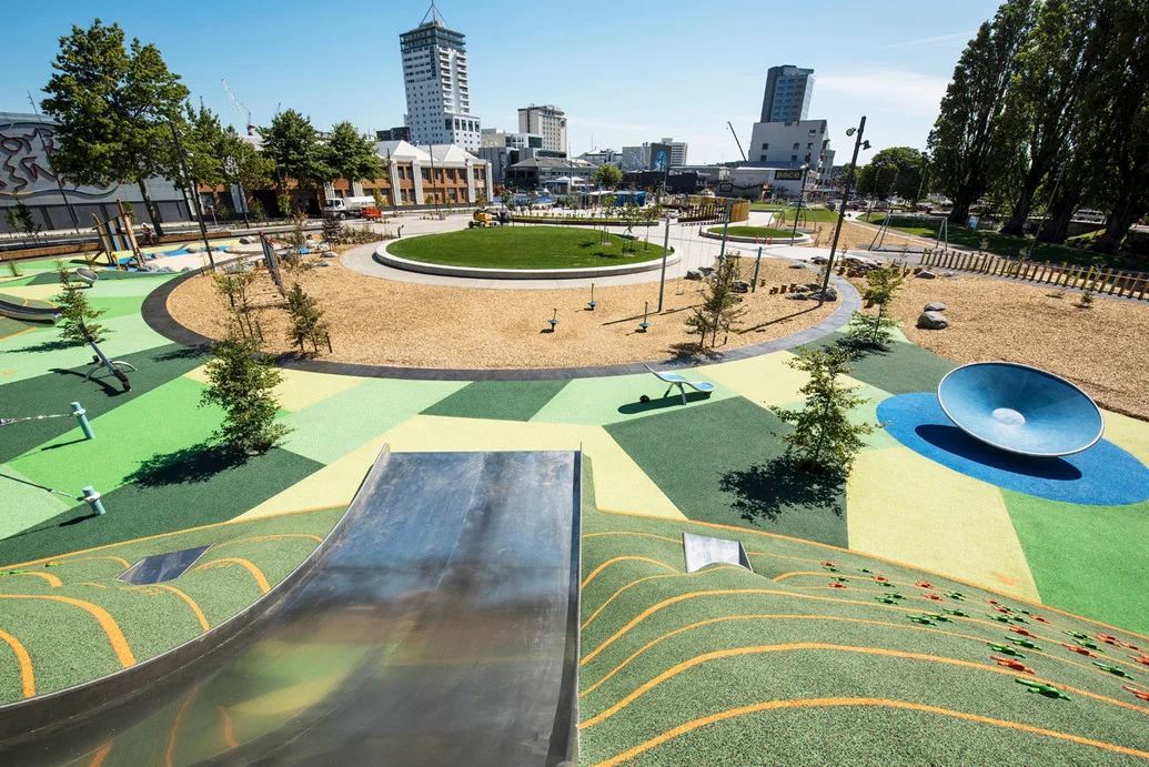 The Margaret Mahy Family Playground by WSP-Opus International Consultants Ltd won NZILA Award of Excellence/Parks in 2017.