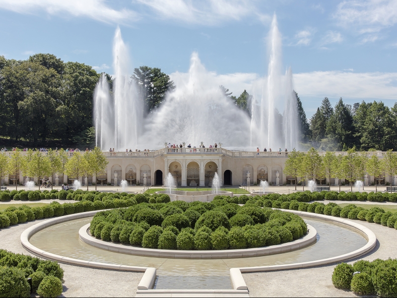 Another Award For The Longwood Main Fountain Garden Landscape