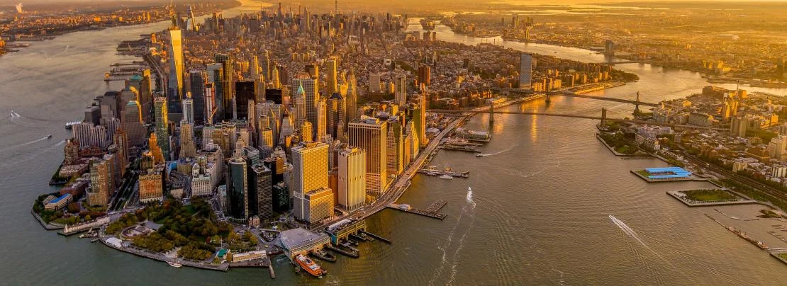 Because Lower Manhattan is a critical economic, cultural, and civic hub for New York City and the region, the impacts of climate change on Lower Manhattan will extend far beyond the District. Photo credit: Lower Manhattan Resilience Study
