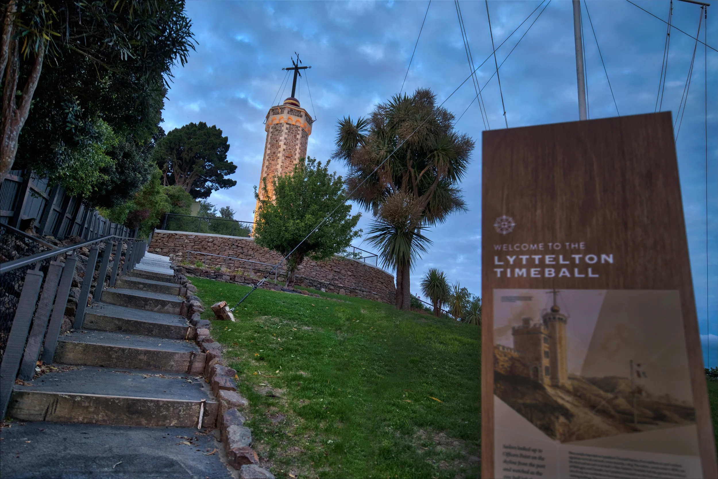 Lyttelton's historic Timeball Station returned to it's former glory - well almost