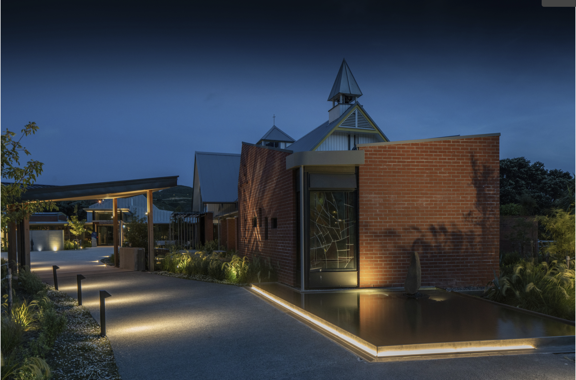 Adding to the serenity of our Lady's Home of Compassion