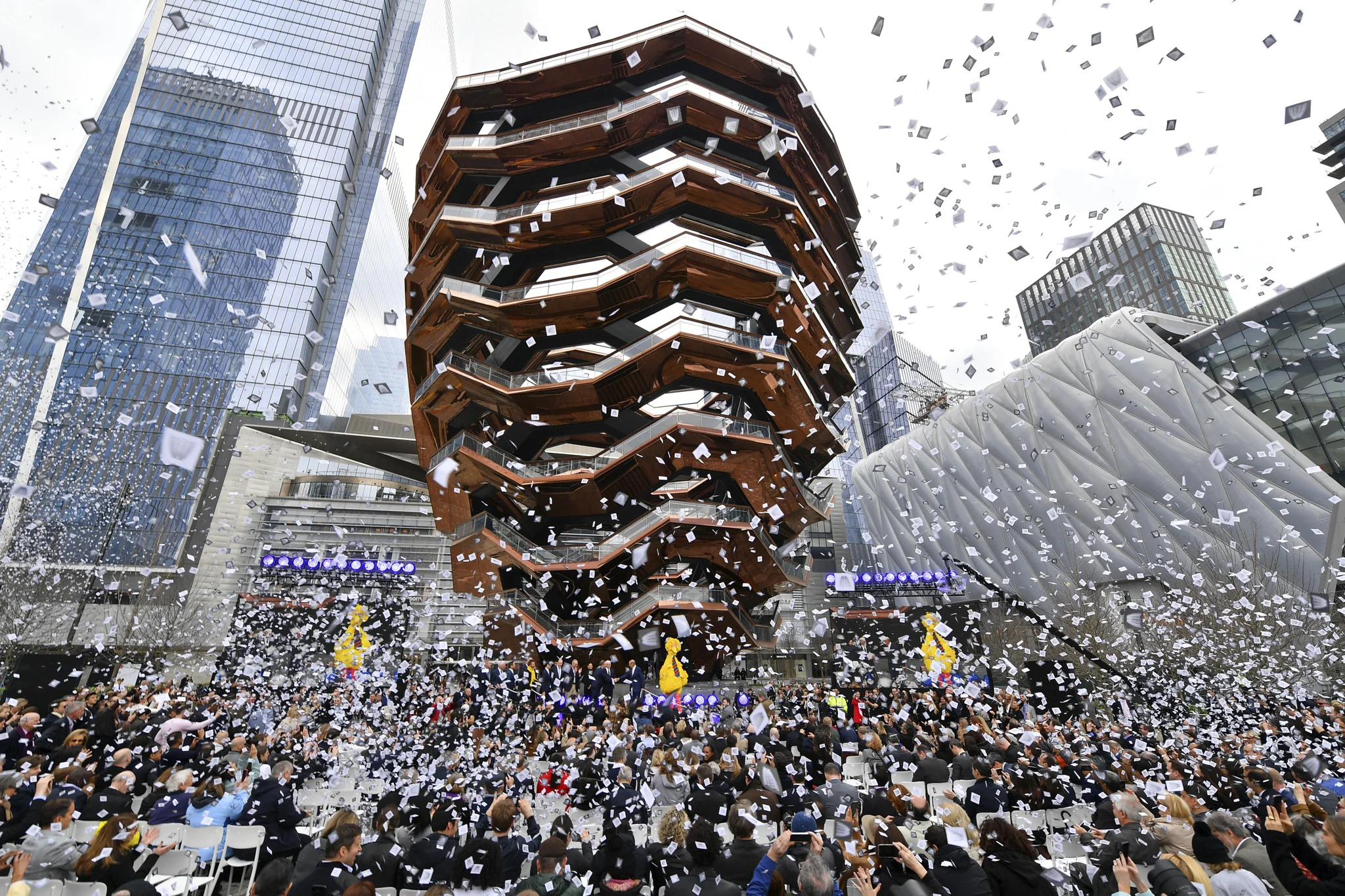 The Vessel on opening day in March.