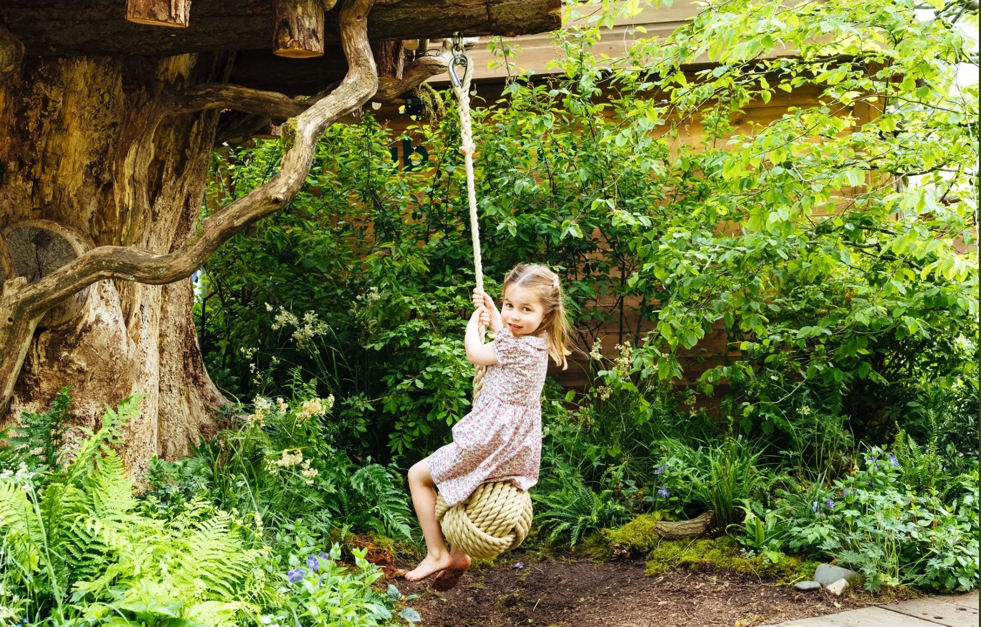 The Duchess of Cambridge says she really feels that nature and being interactive outdoors have huge benefits on physical and mental wellbeing, particularly for children. Photo credit: Matt Porteous/Kensington Palace