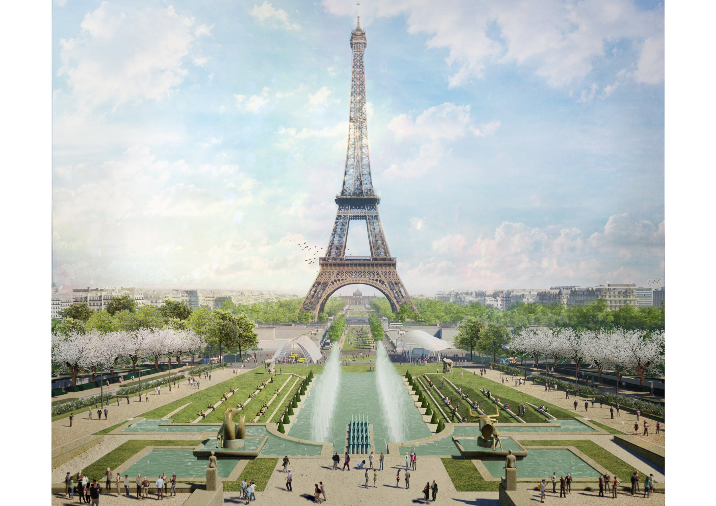 Paris announces major facelift for the Eiffel Tower grounds — LANDSCAPE
