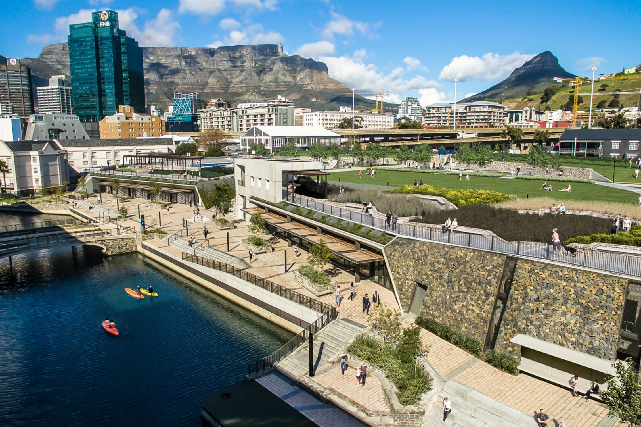 Battery Park pays homage to history in Cape Town