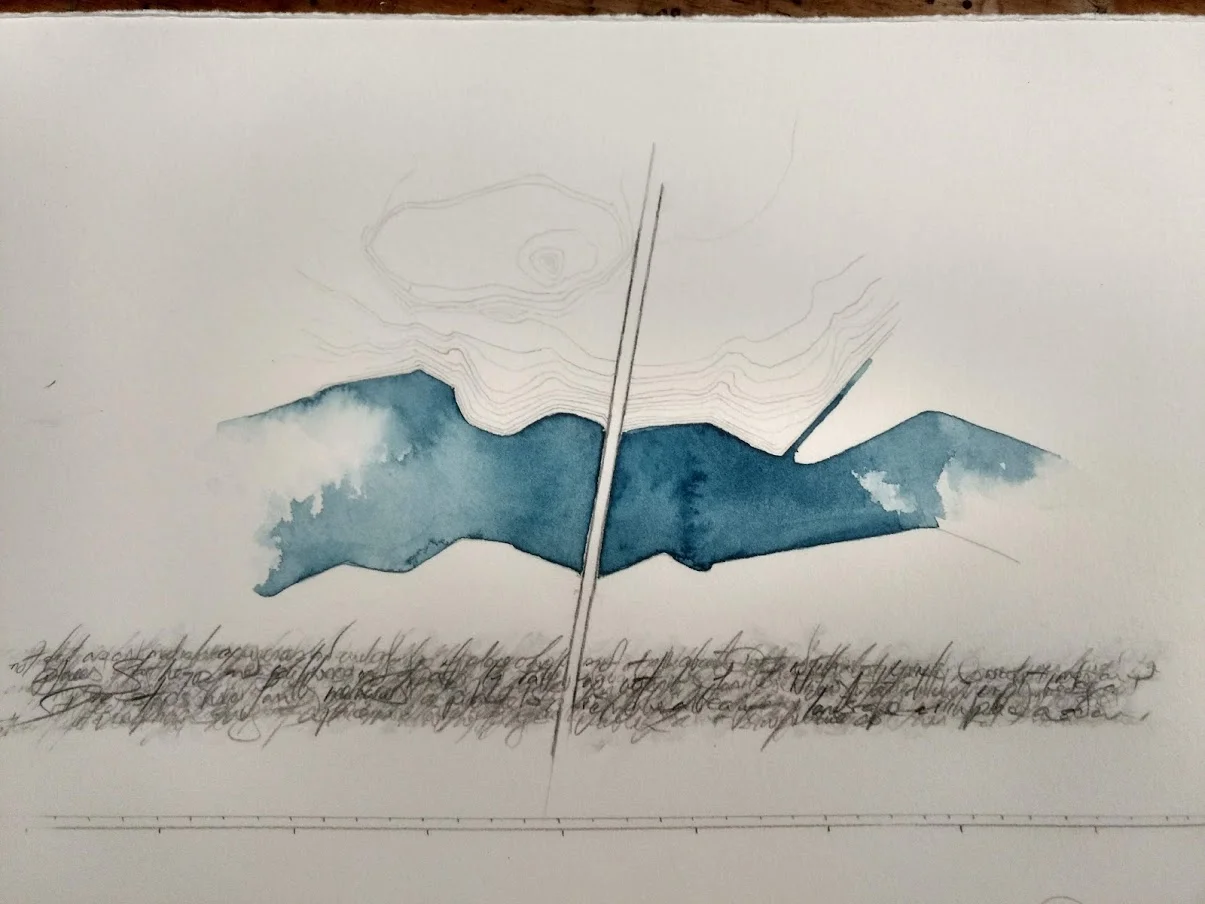 The Brunner Mine. An artwork by Hokitika artist, Kate Buckley. Buckley, 2019