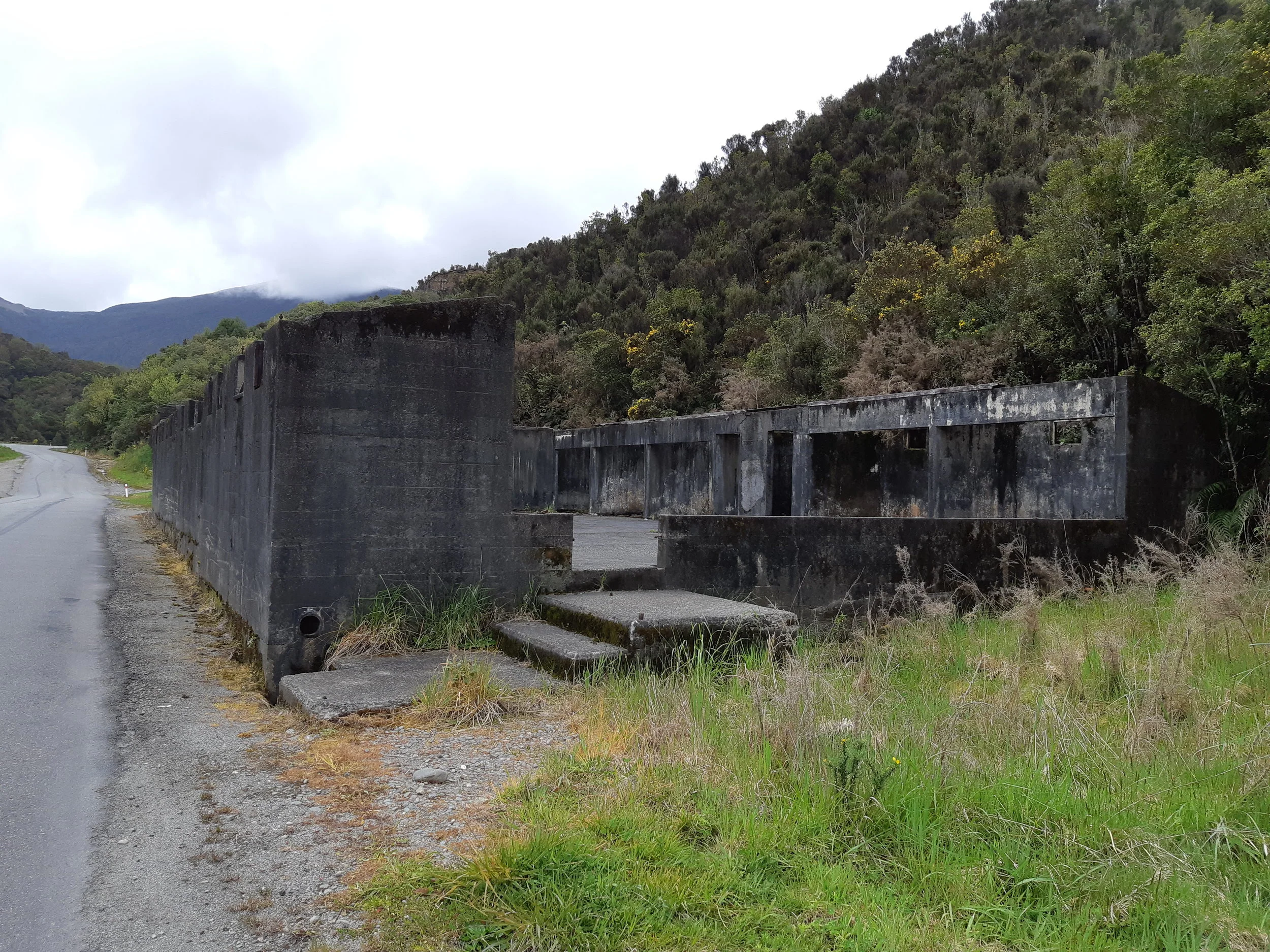 The Blackball Bath House. An outstanding landscape for the Blackball Miners and local community. Wilson, 2018.
