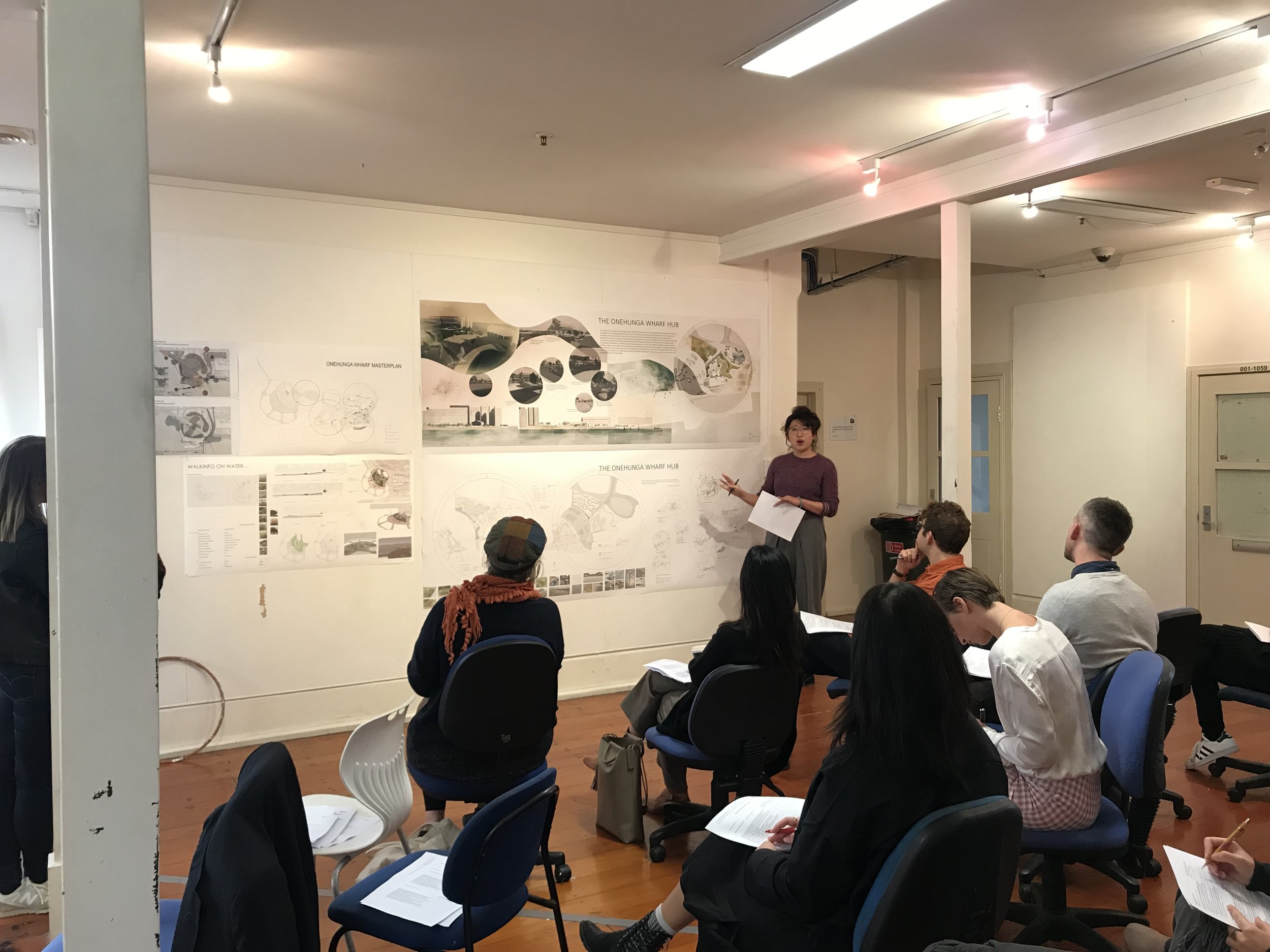 Student ideas on developing Onehunga's waterfront