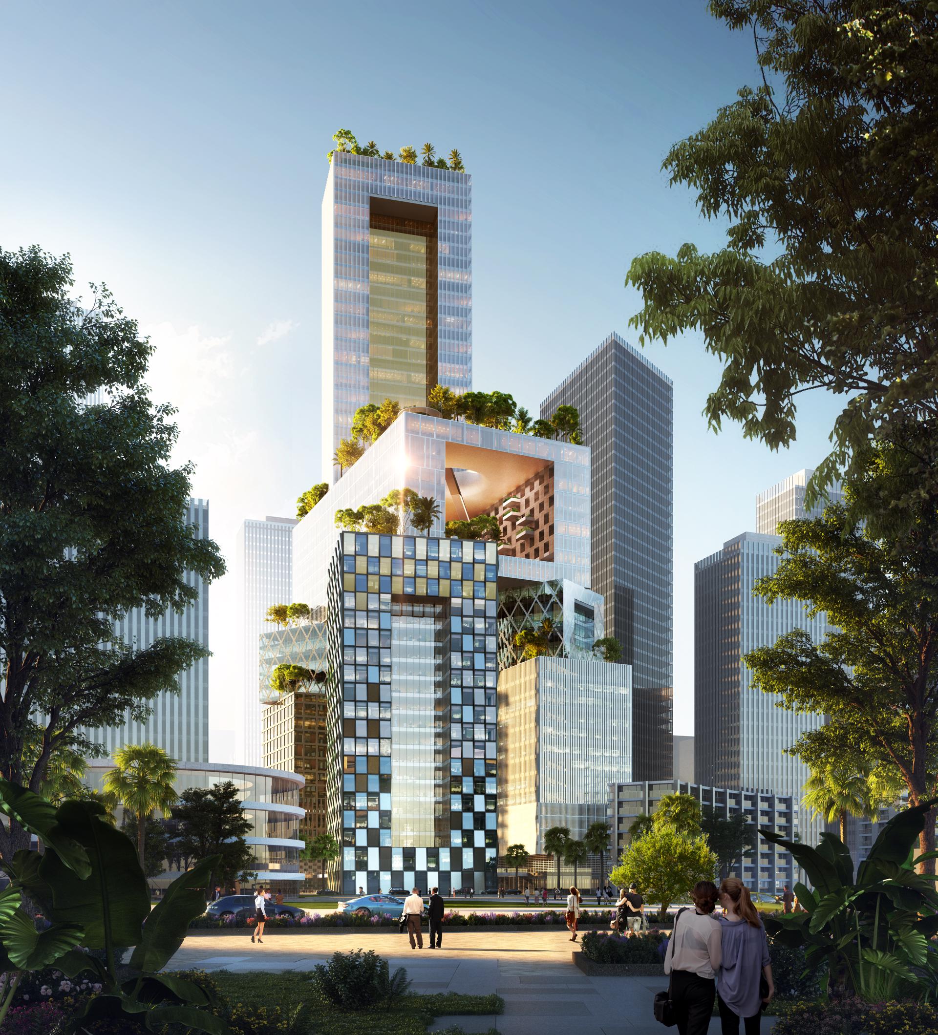 Skyscraper of the future in China