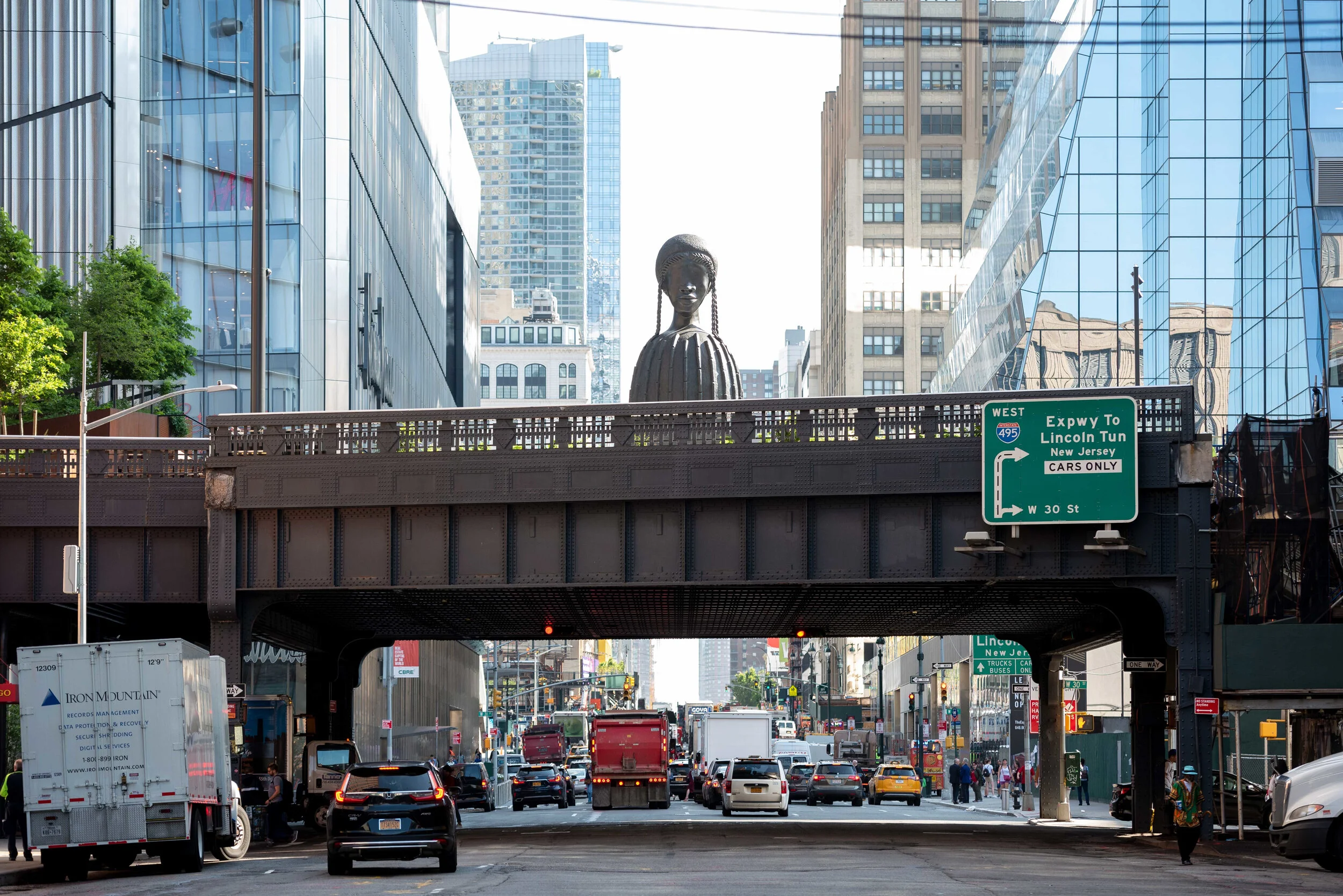 ‘The Spur’ is a new addition to the 10 year old ‘Highline’ in New York.