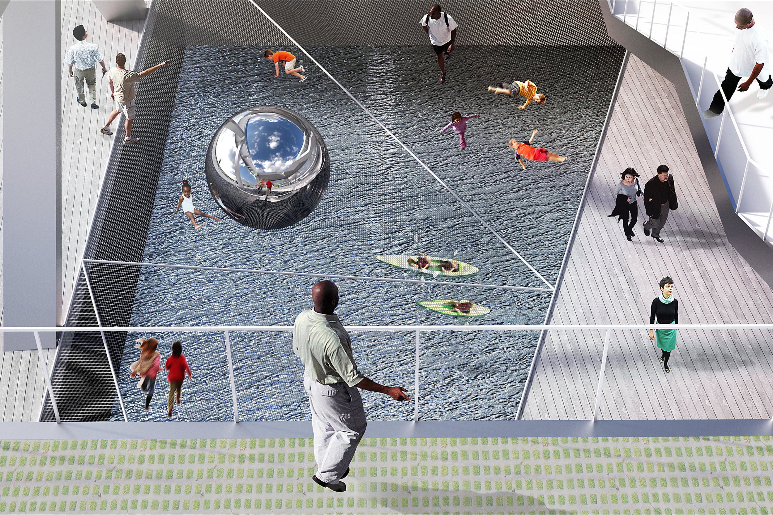 Washington DC's first elevated park