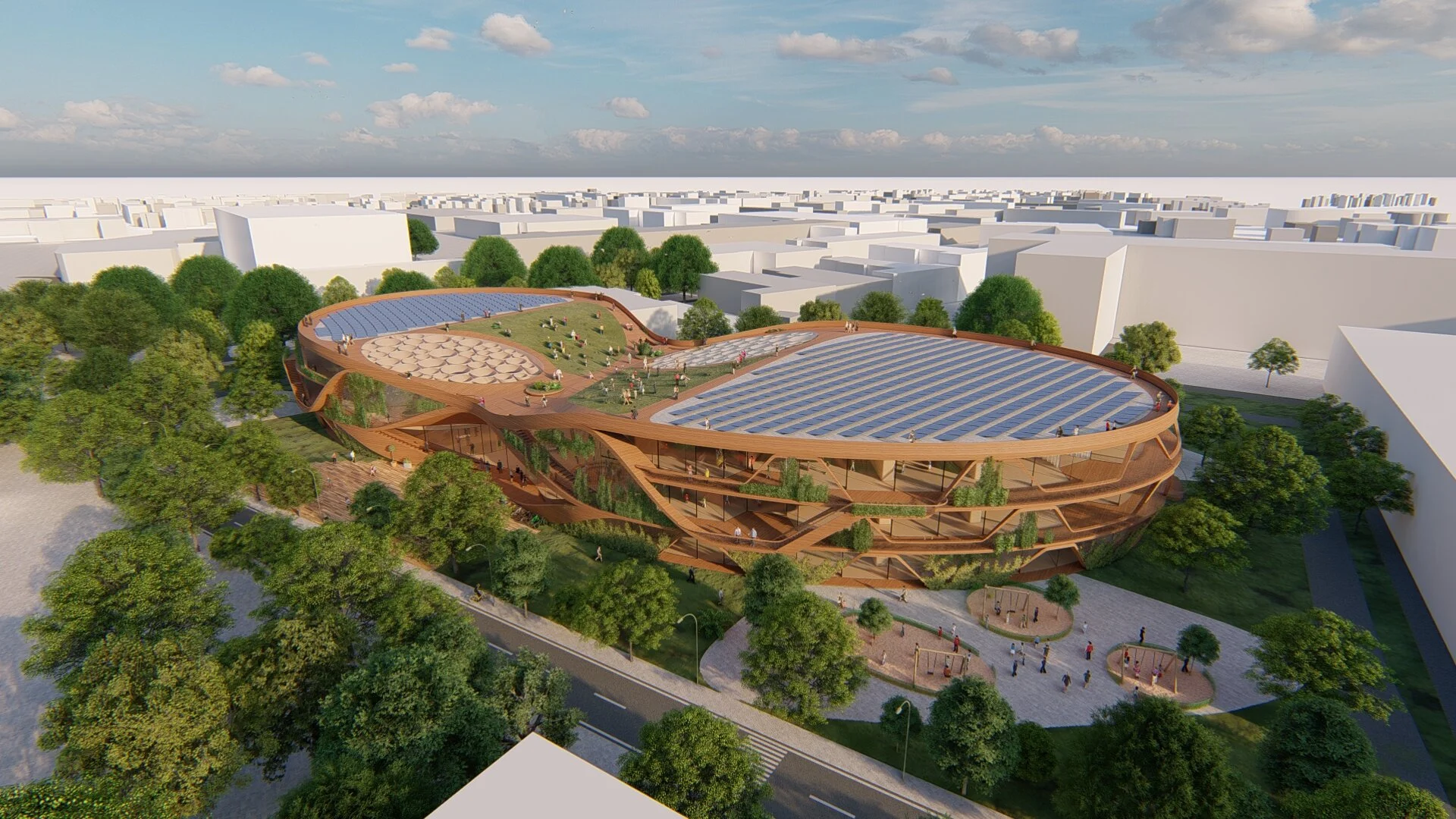 A carbon-neutral learning landscape for Germany