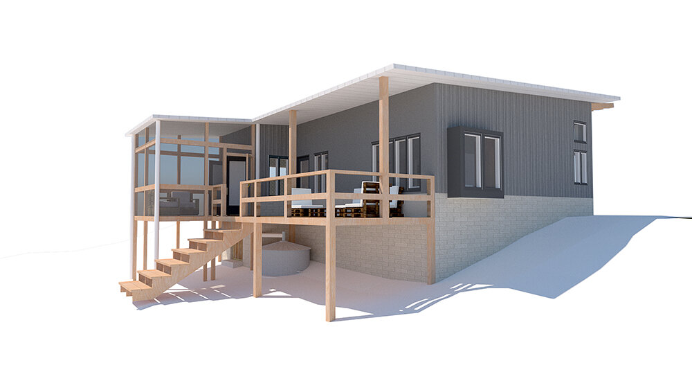 A kinda tiny home win for a landscape architect