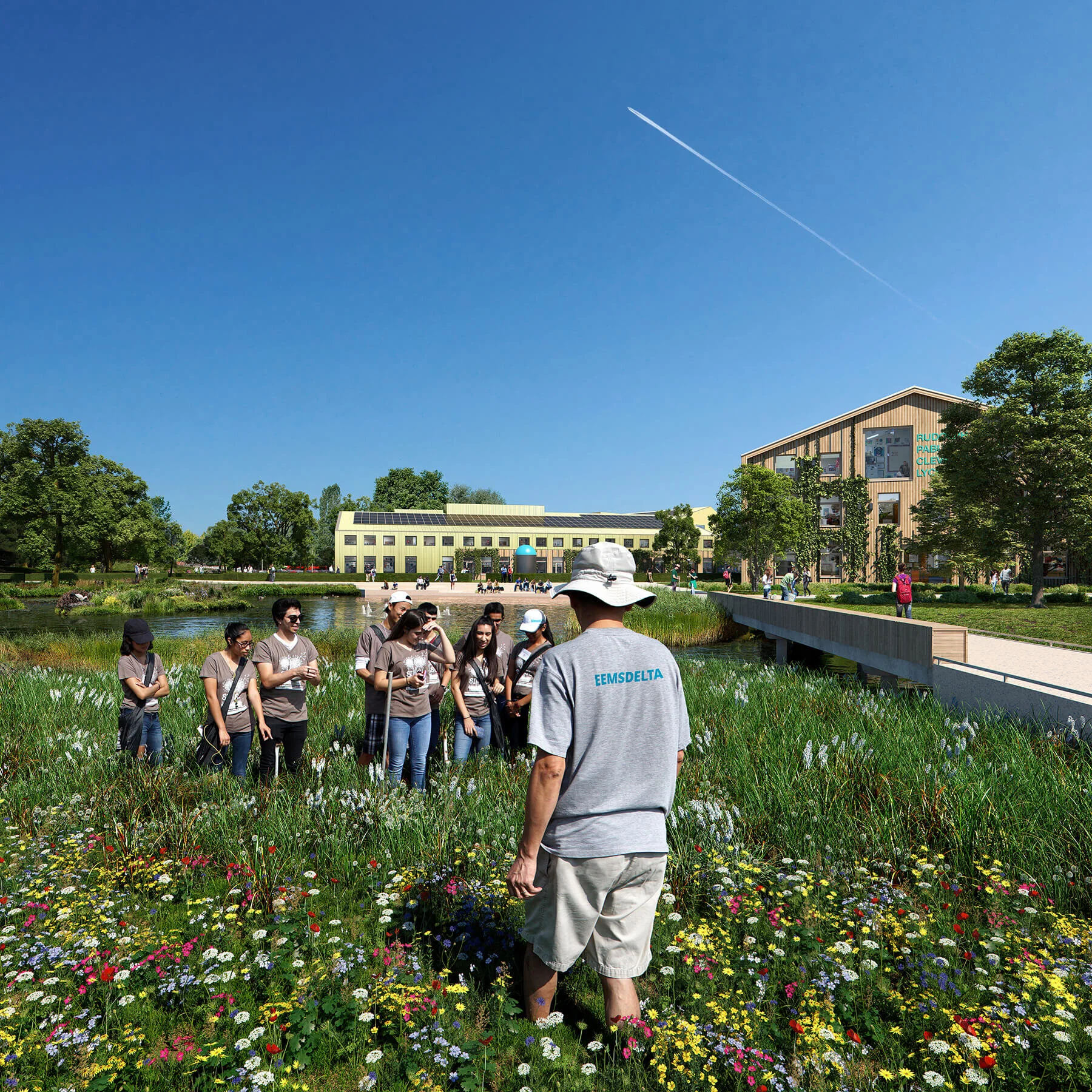 An educational landscape in Holland 