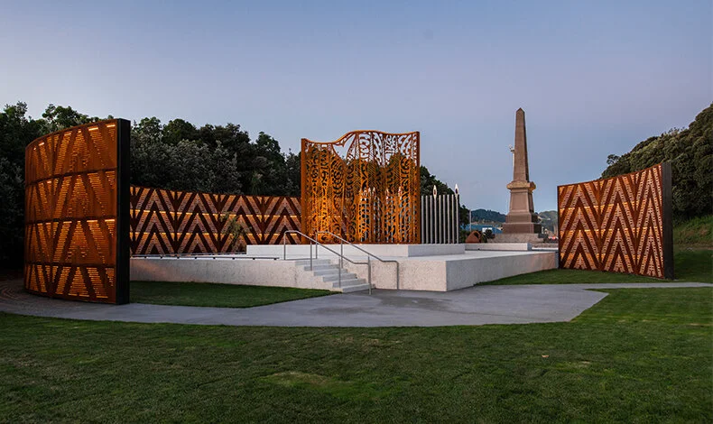 Sculptures tell the story of early Polynesian navigators