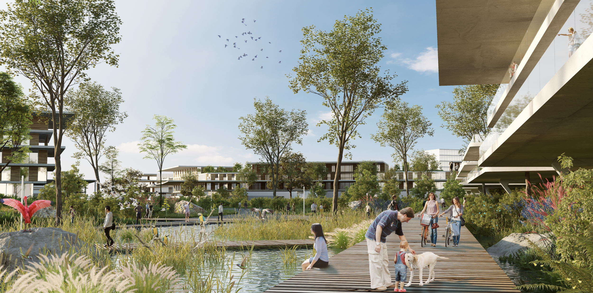 Biotic is a one million square metre high tech innovation district in Brazil.