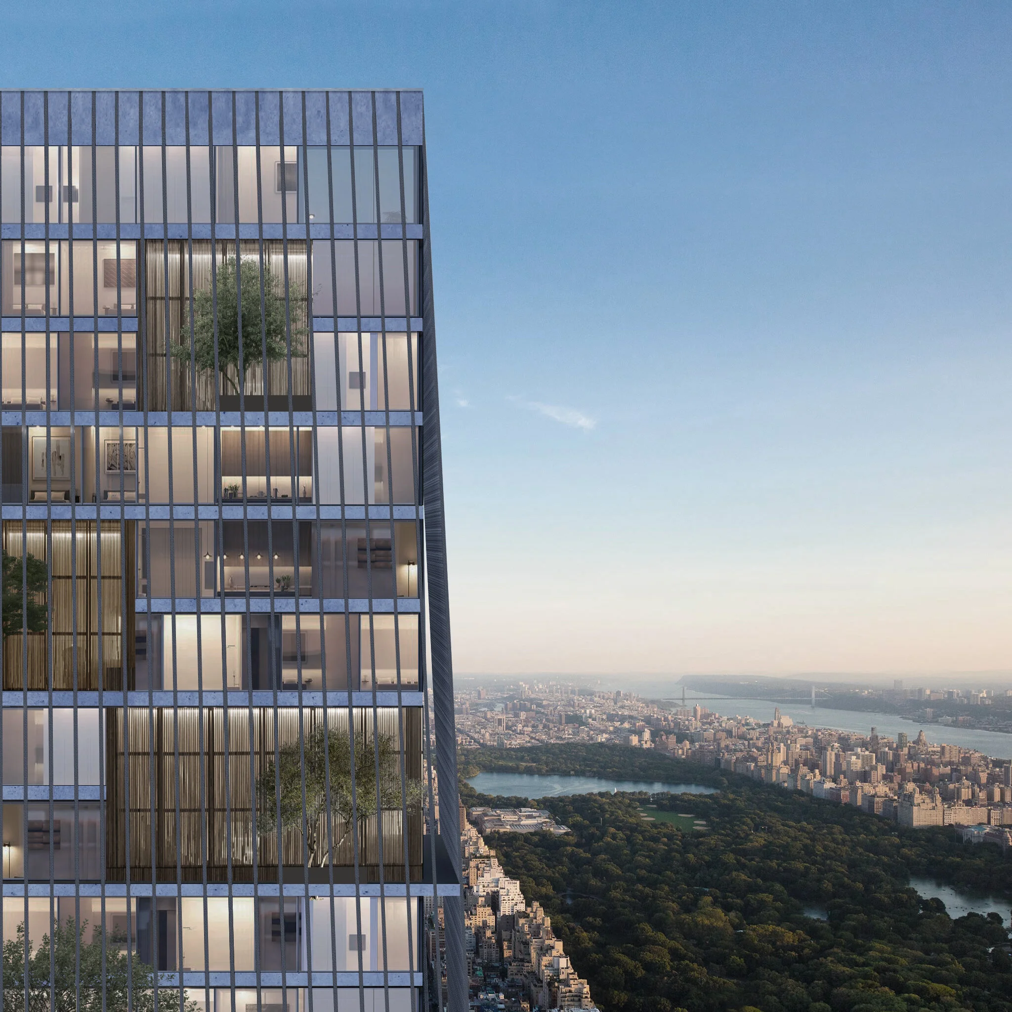 The design acknowledges that self-sufficiency within buildings is vital in a pandemic era.