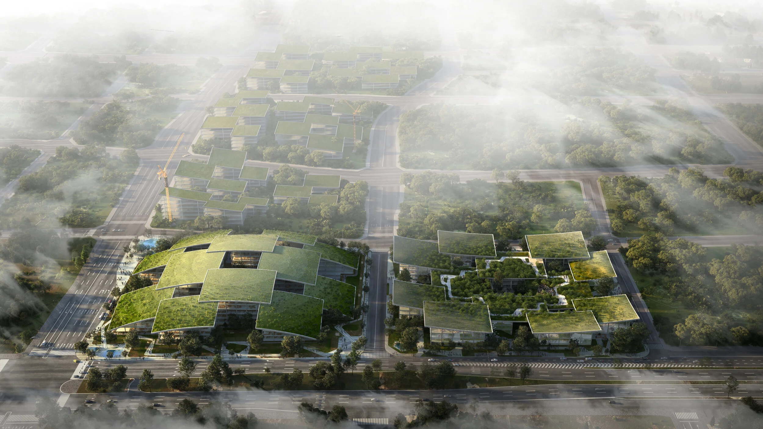 Cloud Valley offers a vision for the cities of the future.