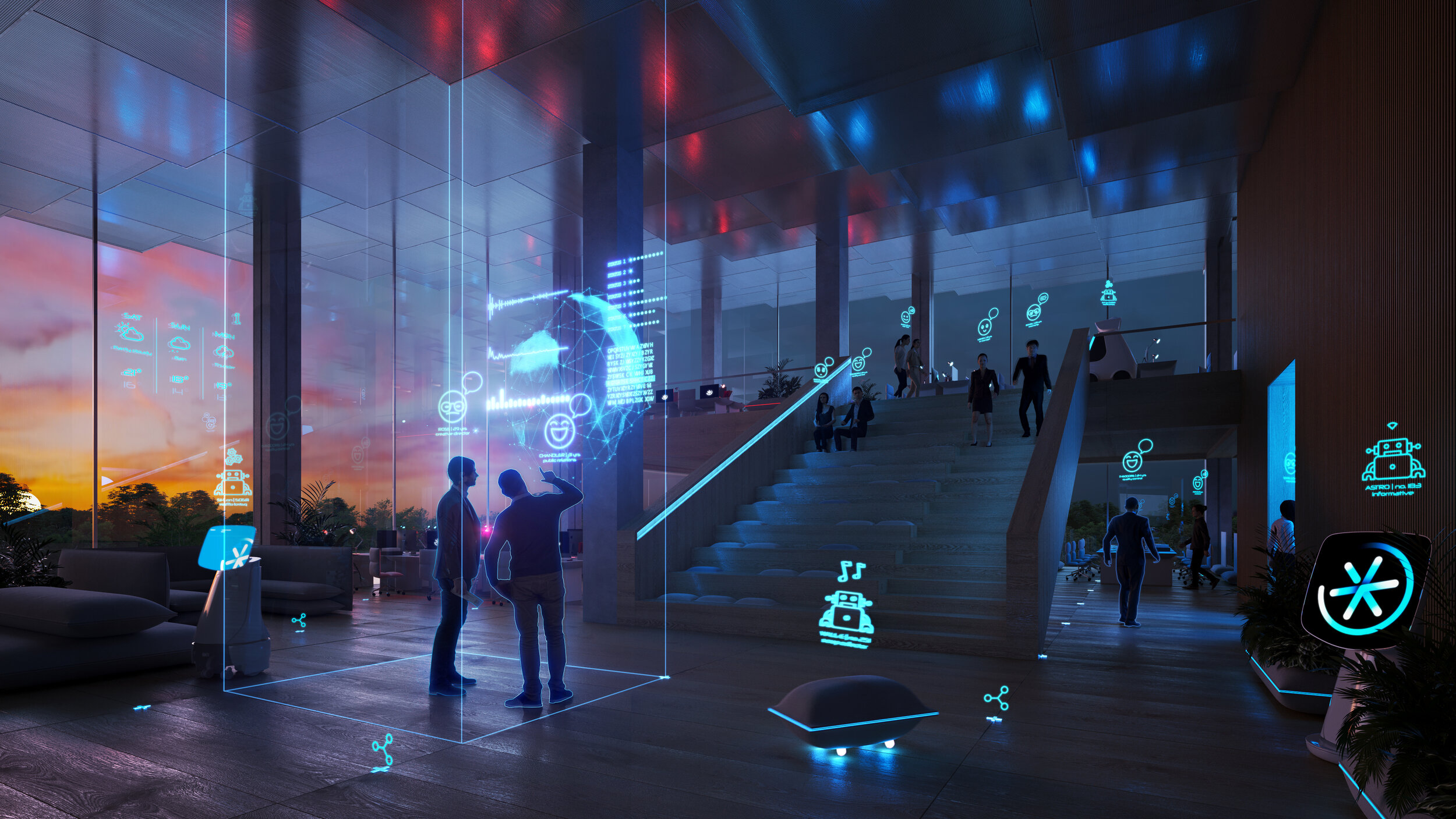Cloud Valley is a city which will be entirely operated by an artificial intelligence system.