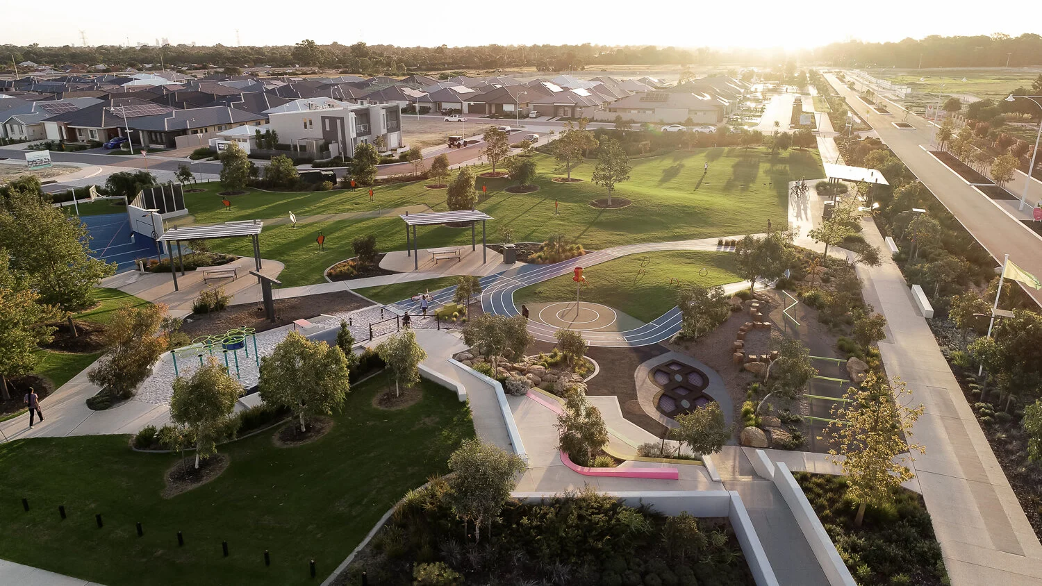 The park caters to a range of ages.