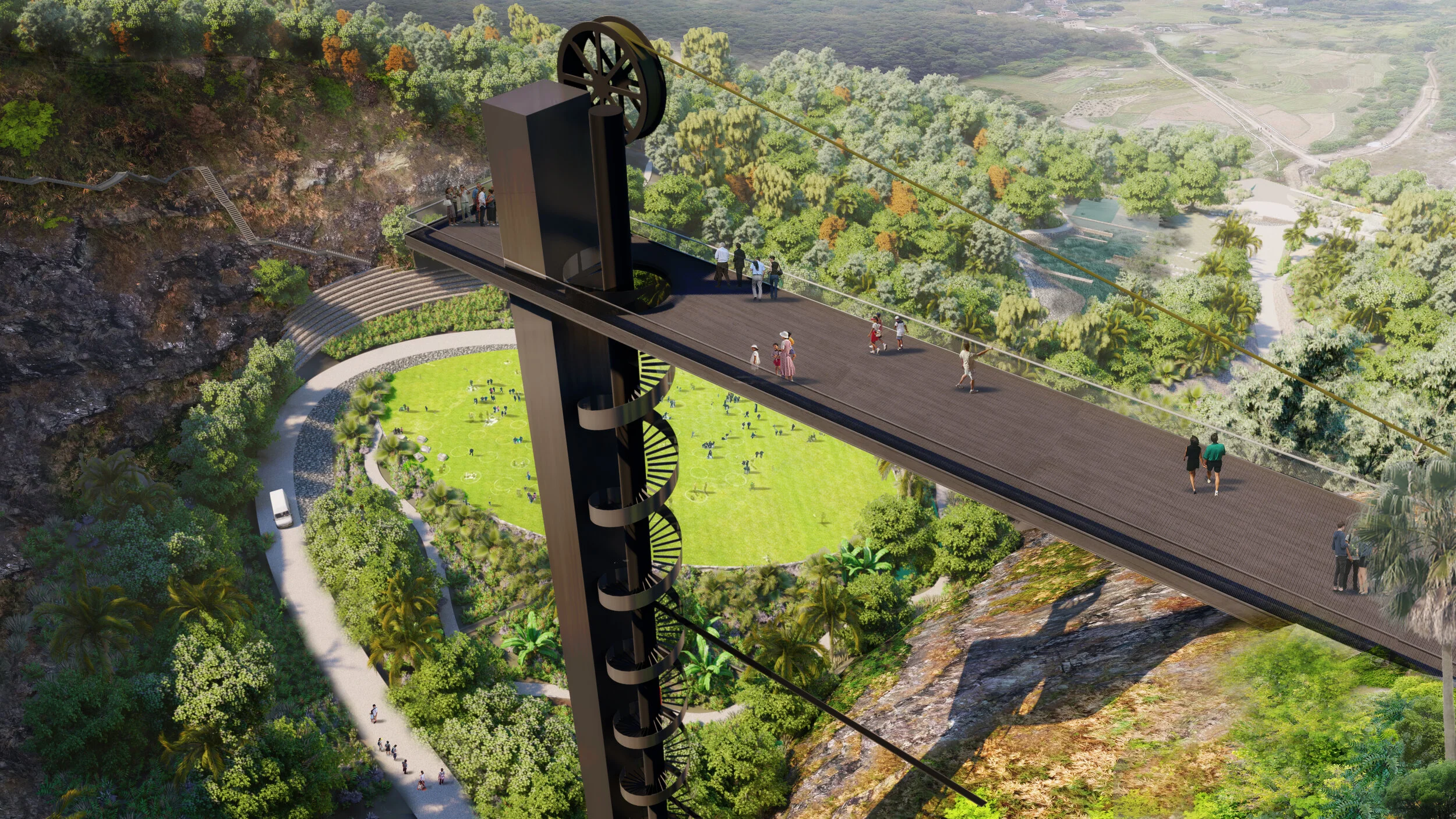 The first of the three stage experience - Explore