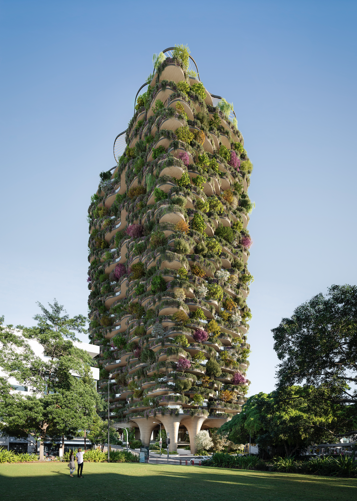 The mixed-use residential high-rise, is set to become one of the world’s most densely forested vertical gardens.