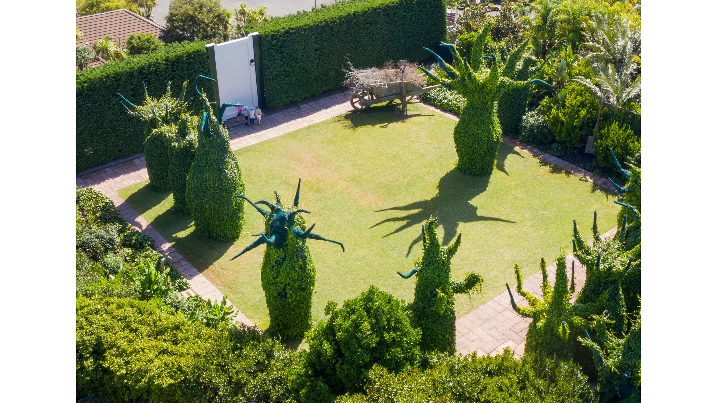 The Surrealist garden