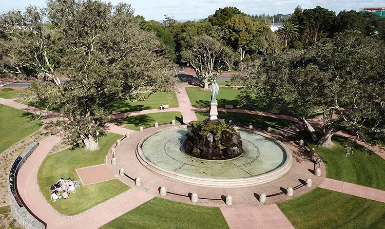 Majestic Cornwall Park entrance restored