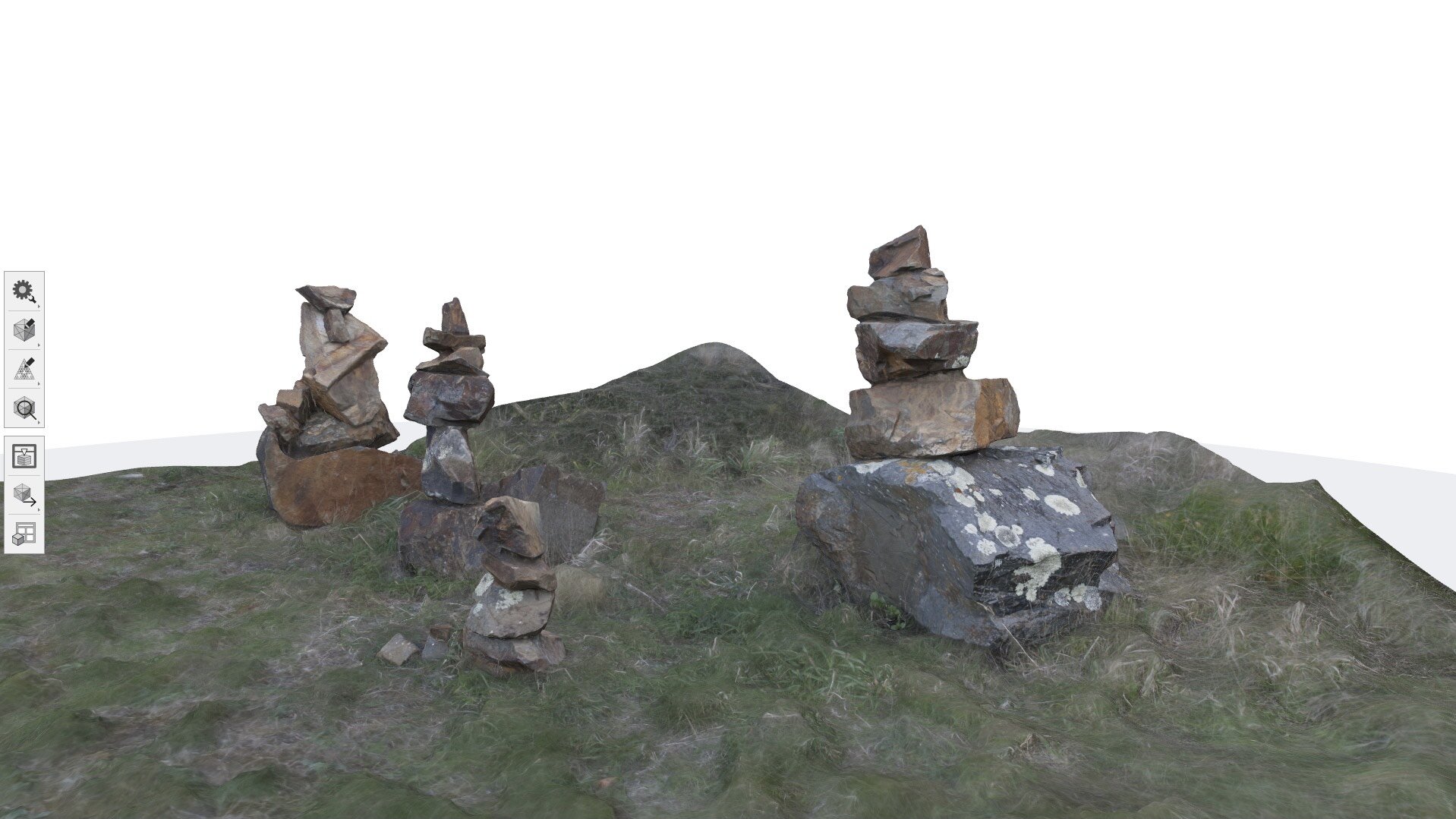 Tama Whiting's thesis title: "Te Ao Hurihuri - Interactive Indigenious Digital Landscapes" . It was a pilot study he did for a local iwi using photogrammetry to capture 3D models for some of their cultural markers.