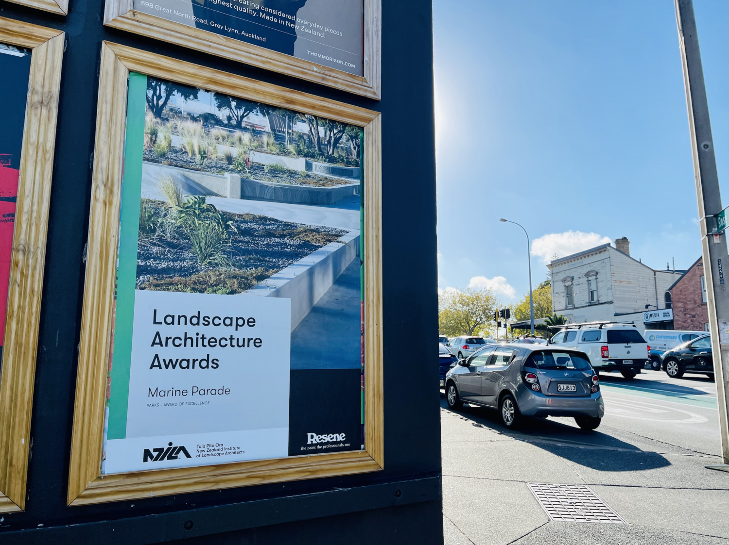 National billboard campaign for Resene NZILA Award winners