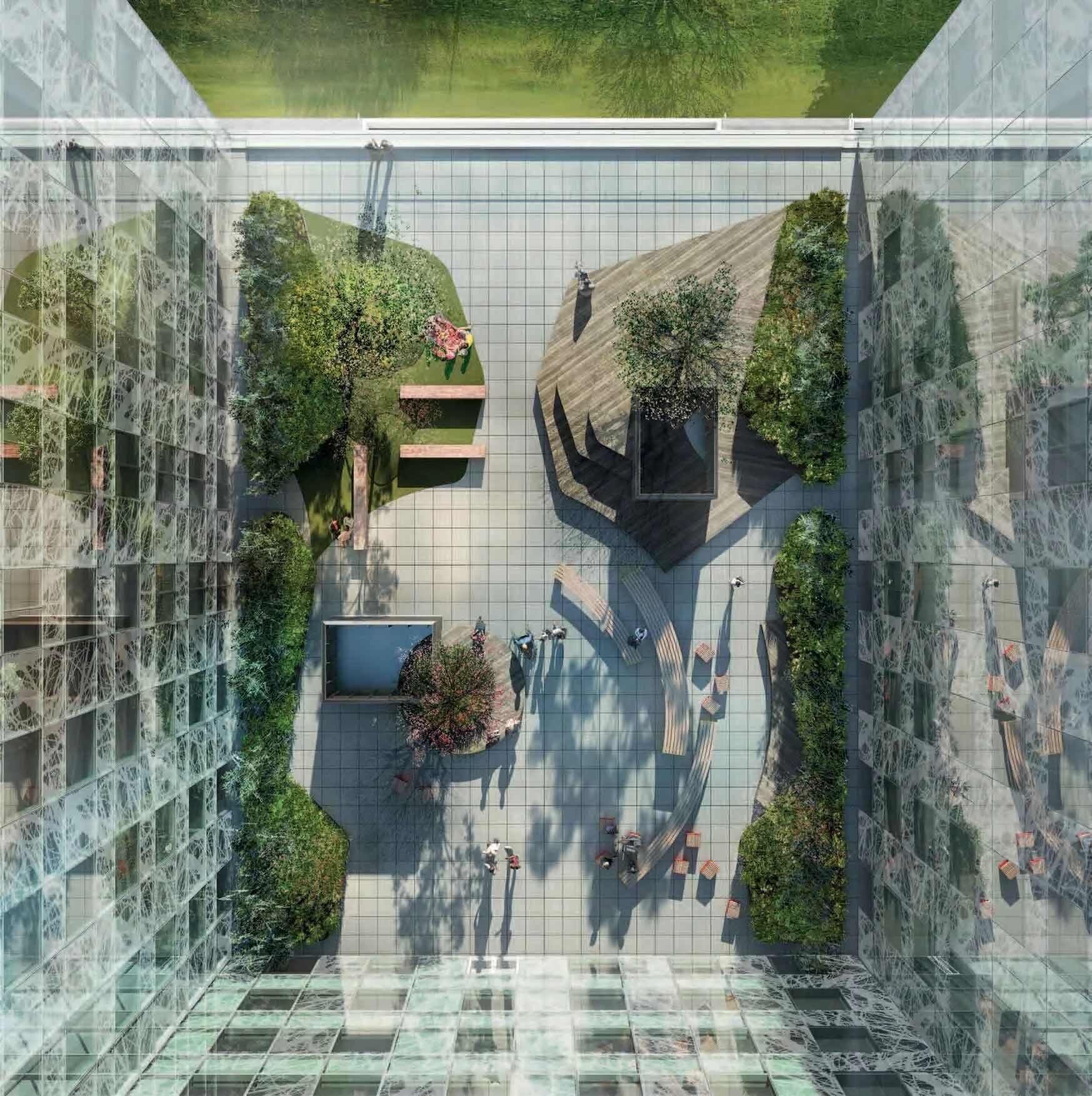 Healing landscape at Christchurch hospital