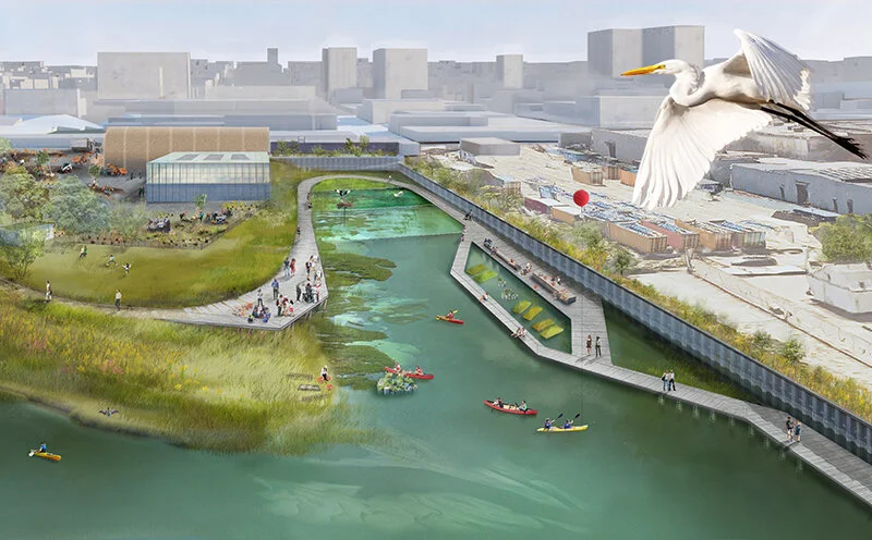 Gowanus Canal, The Gowanus Lowlands, Brookyln, New York / SCAPE.