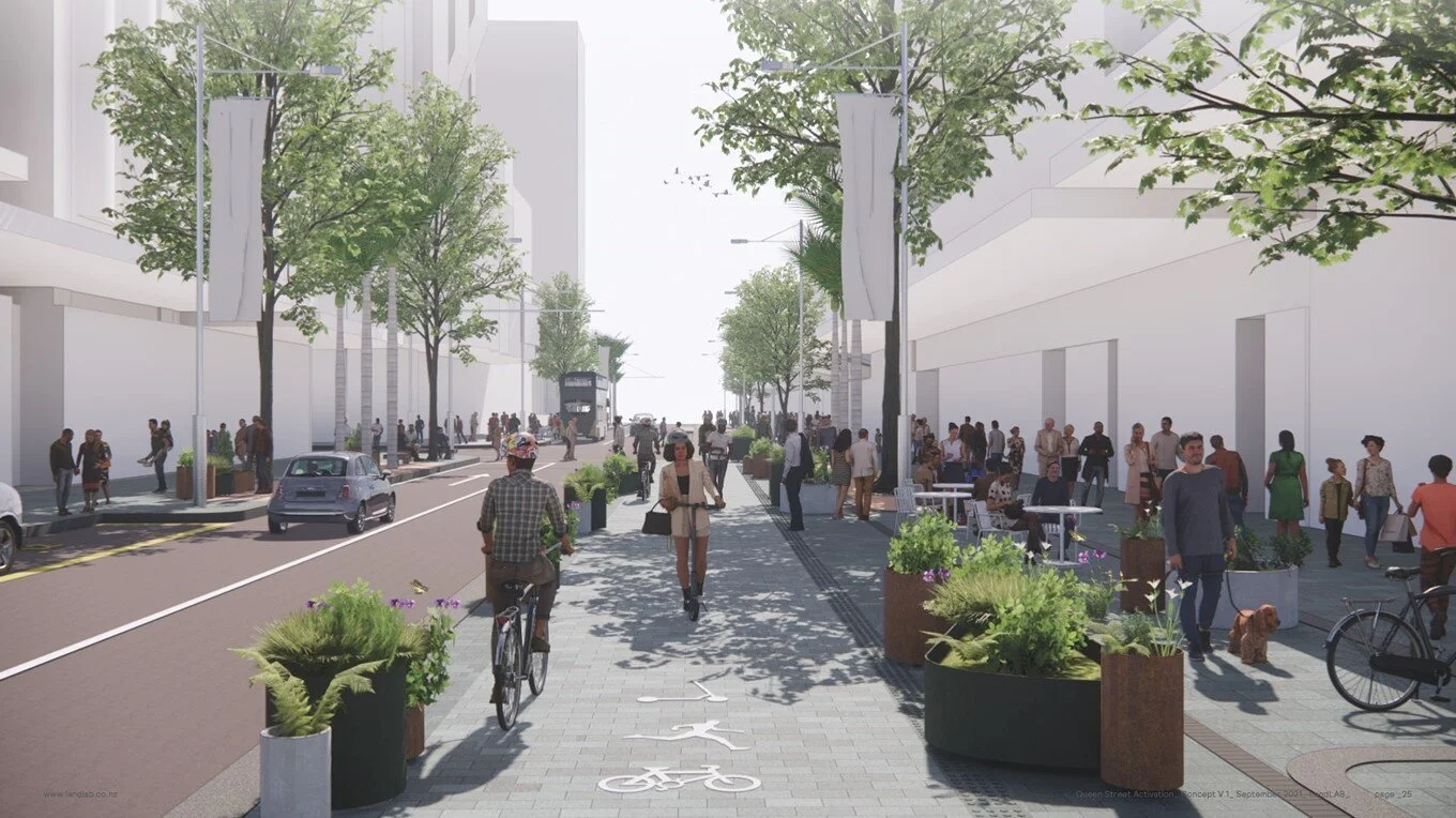 Revealed: The plan for Queen St in Tāmaki Makaurau