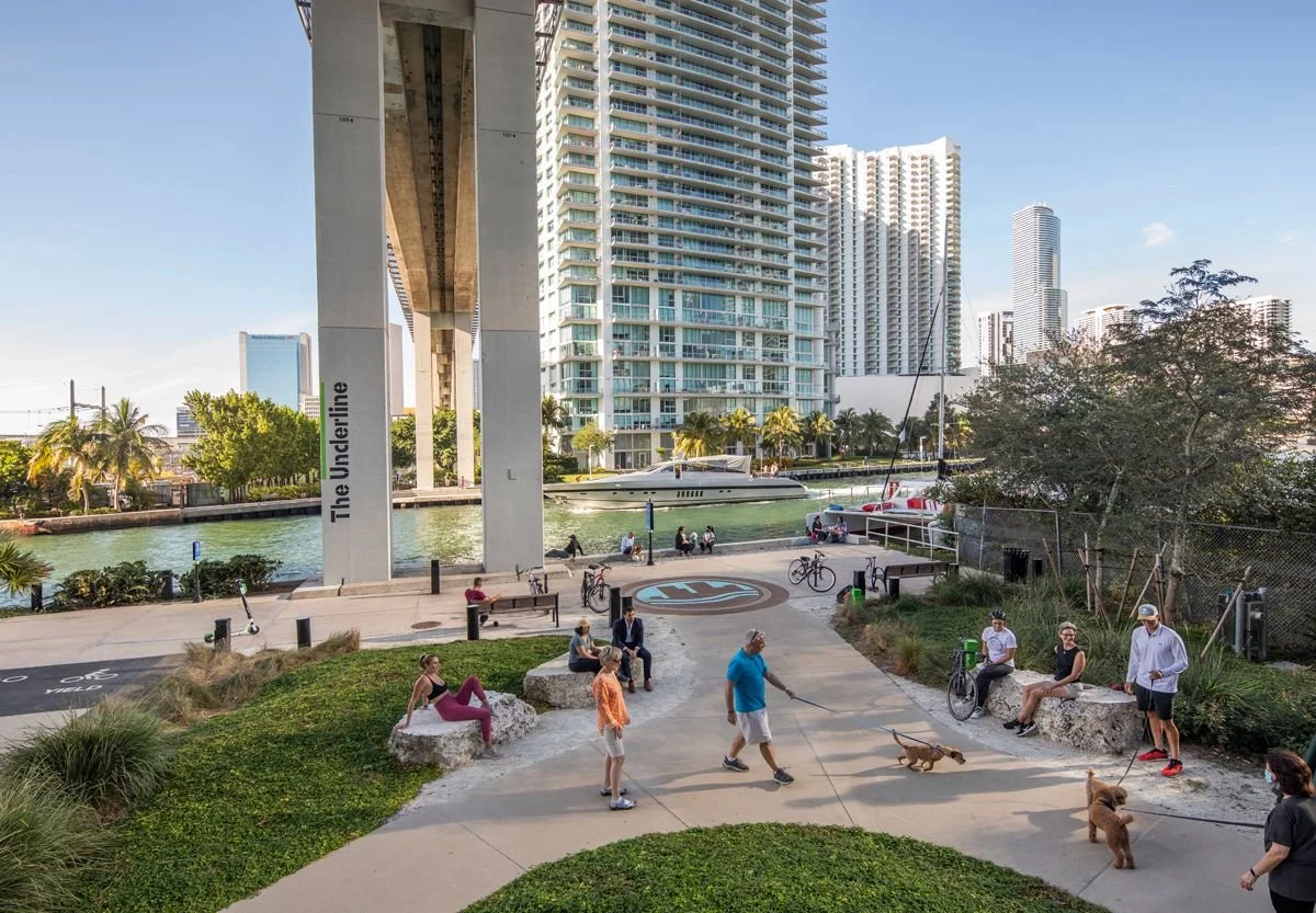 Stage one of 'The Underline' in Miami opens