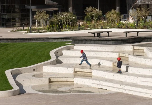 Retro-fitting nature into London in Exchange Square
