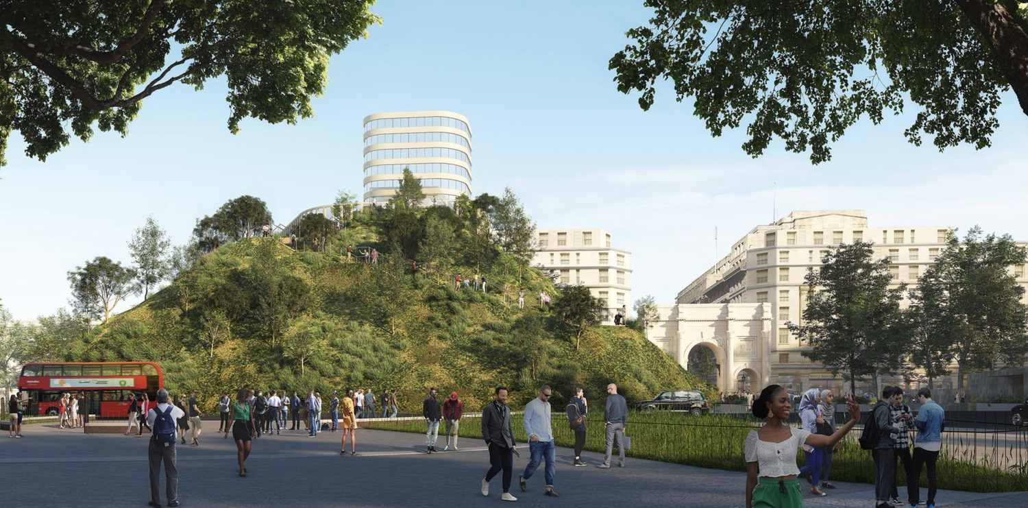 Marble Arch Mound: a cautionary tale