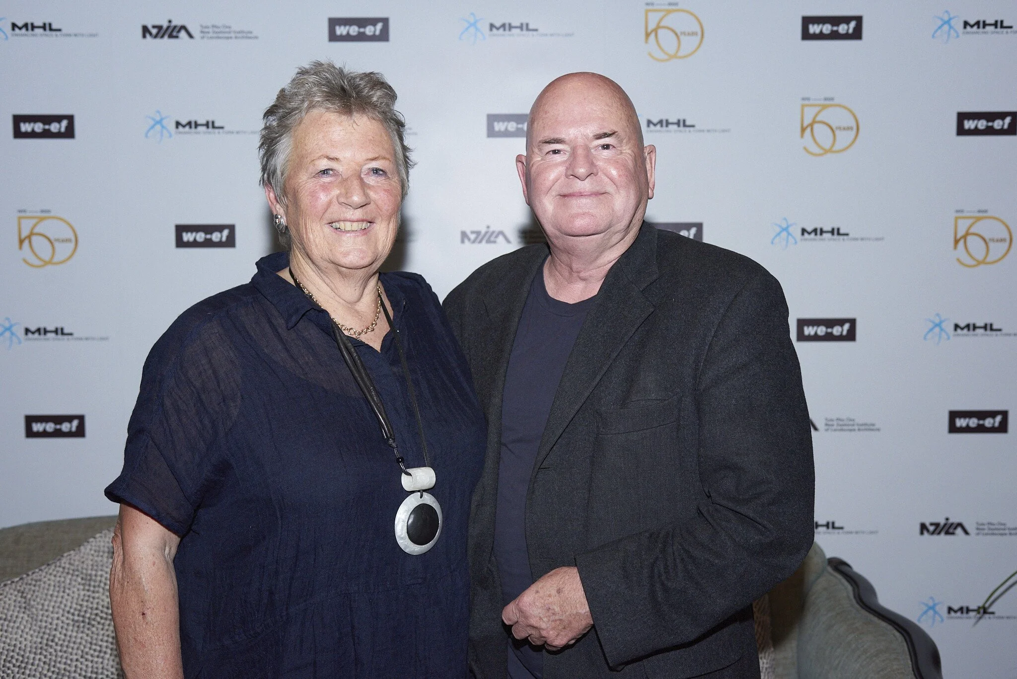NZILA 50th: New Life Members Jan Woodhouse and Dennis Scott