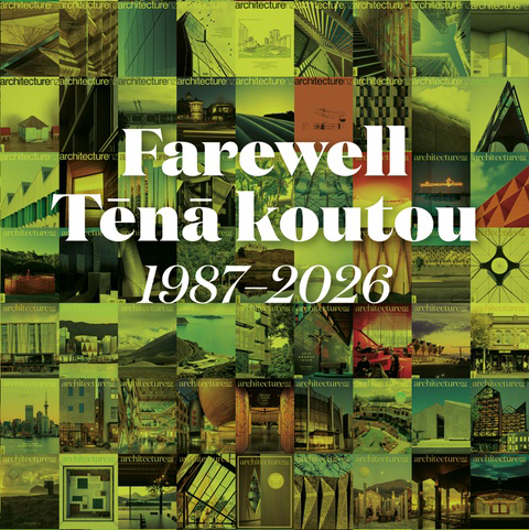 End of an era: Architecture NZ magazine bows out 