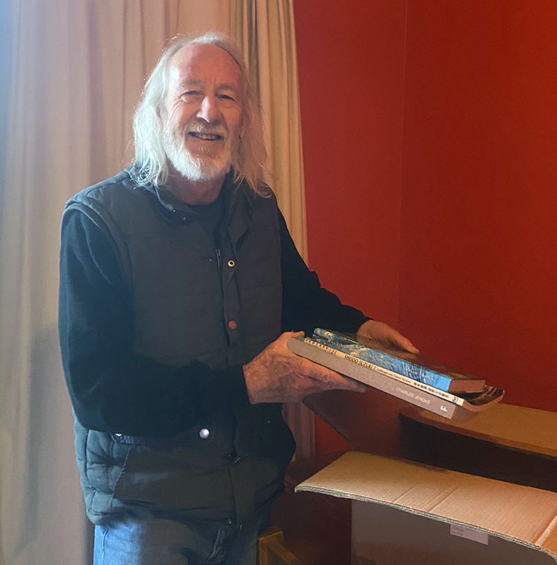 Books bound for Bangladesh