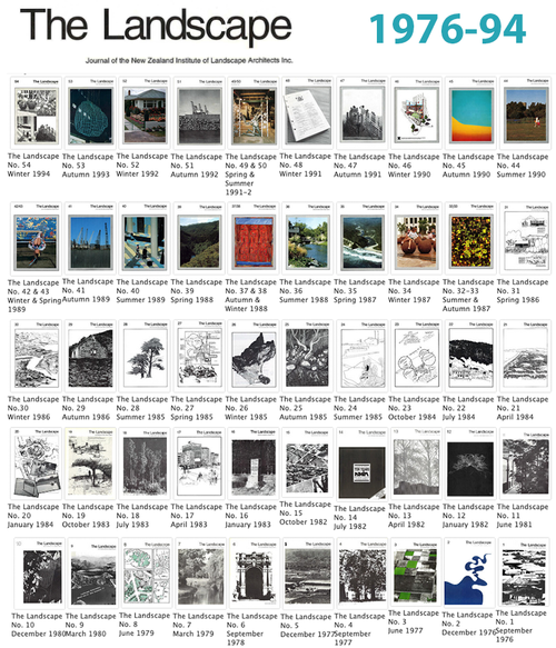 Looking back on The Landscape (1) — LANDSCAPE ARCHITECTURE AOTEAROA