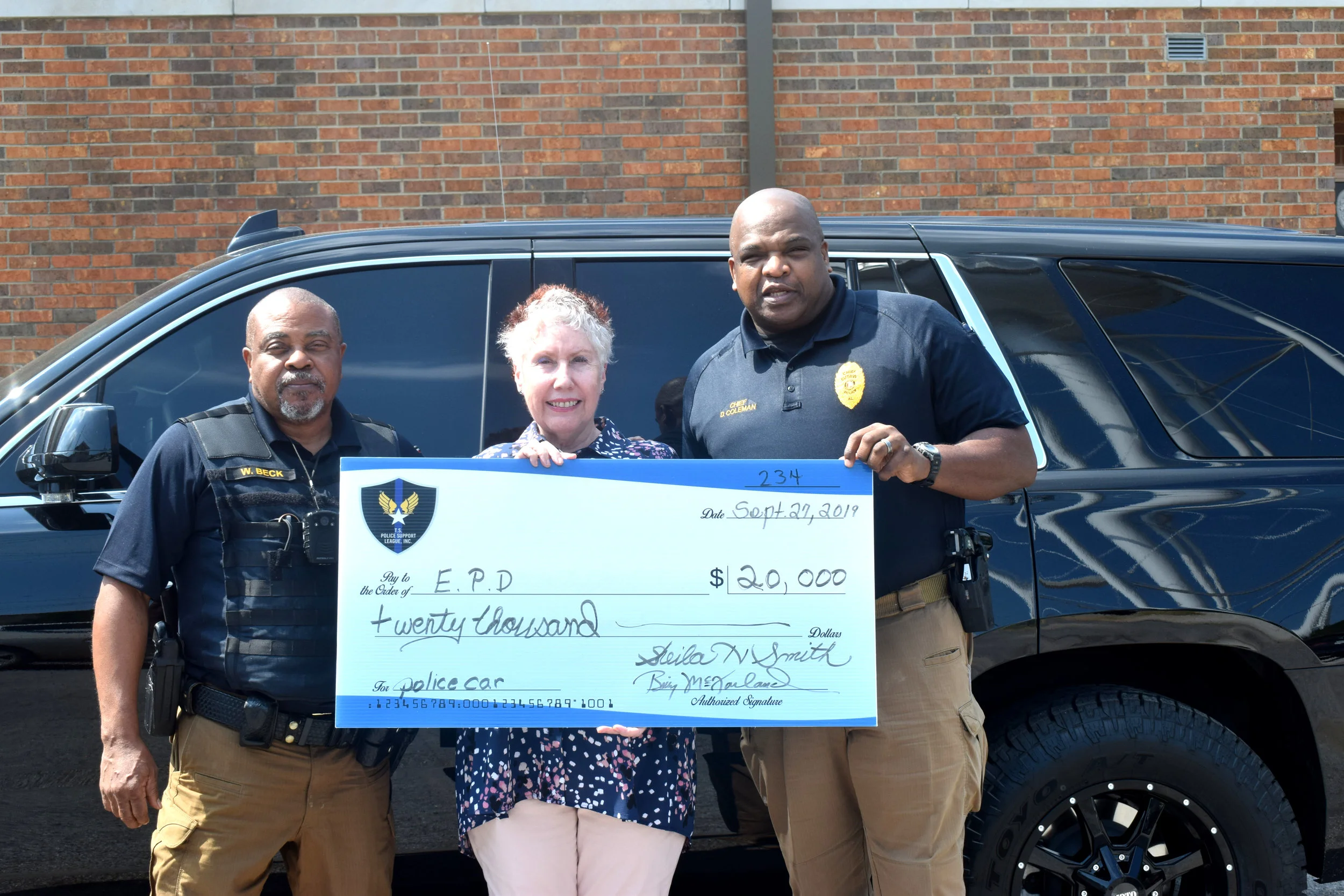 New SUV for Eutaw Police Department